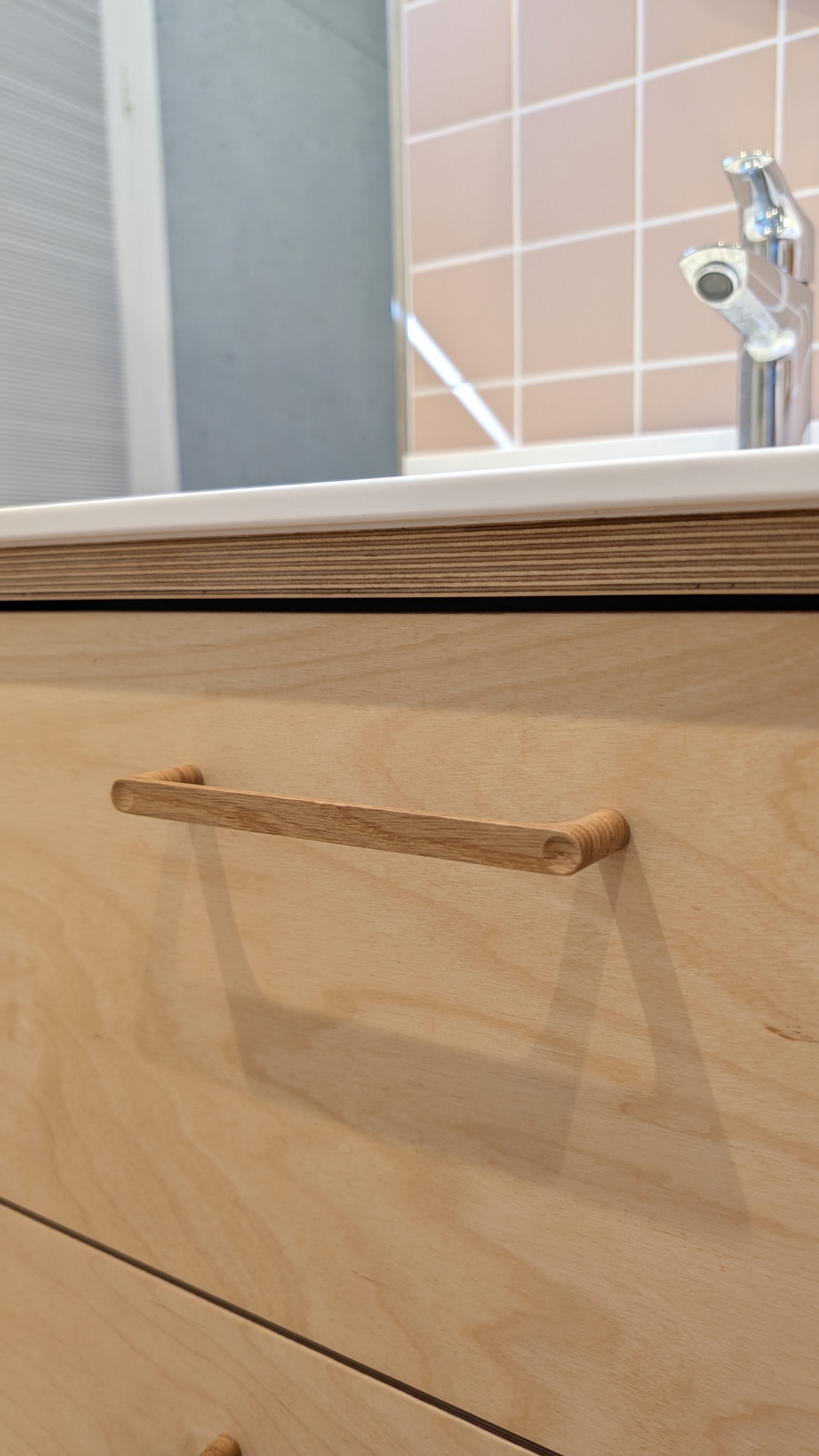 Détail meuble salle de bain